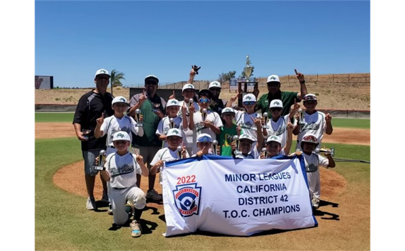 2022 District 42 TOC Minors Champions