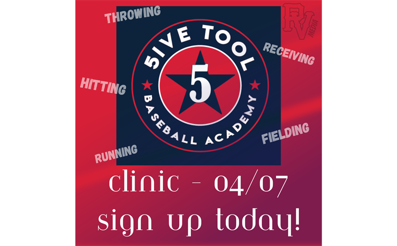 5ive Tool Baseball Academy Clinics