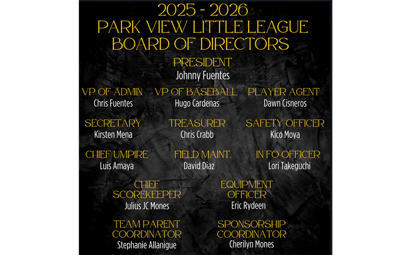 2025 - 2026 Board of Directors