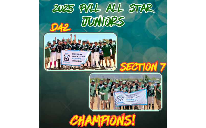 Juniors All Star - D42 & Section 7 Champs!