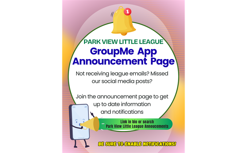 PVLL Announcement Page